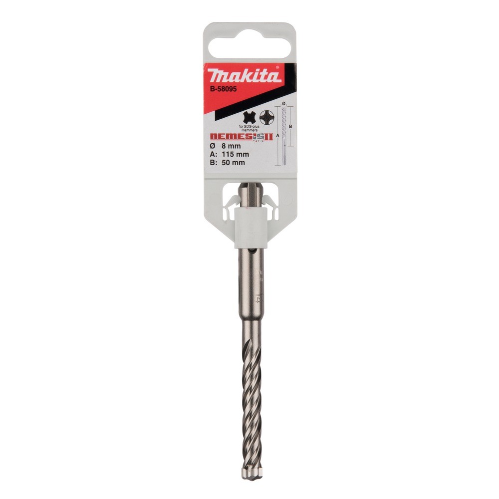ดอกสว่าน MAKITA  B58095  SDS NemesisII 8 x 115 mm