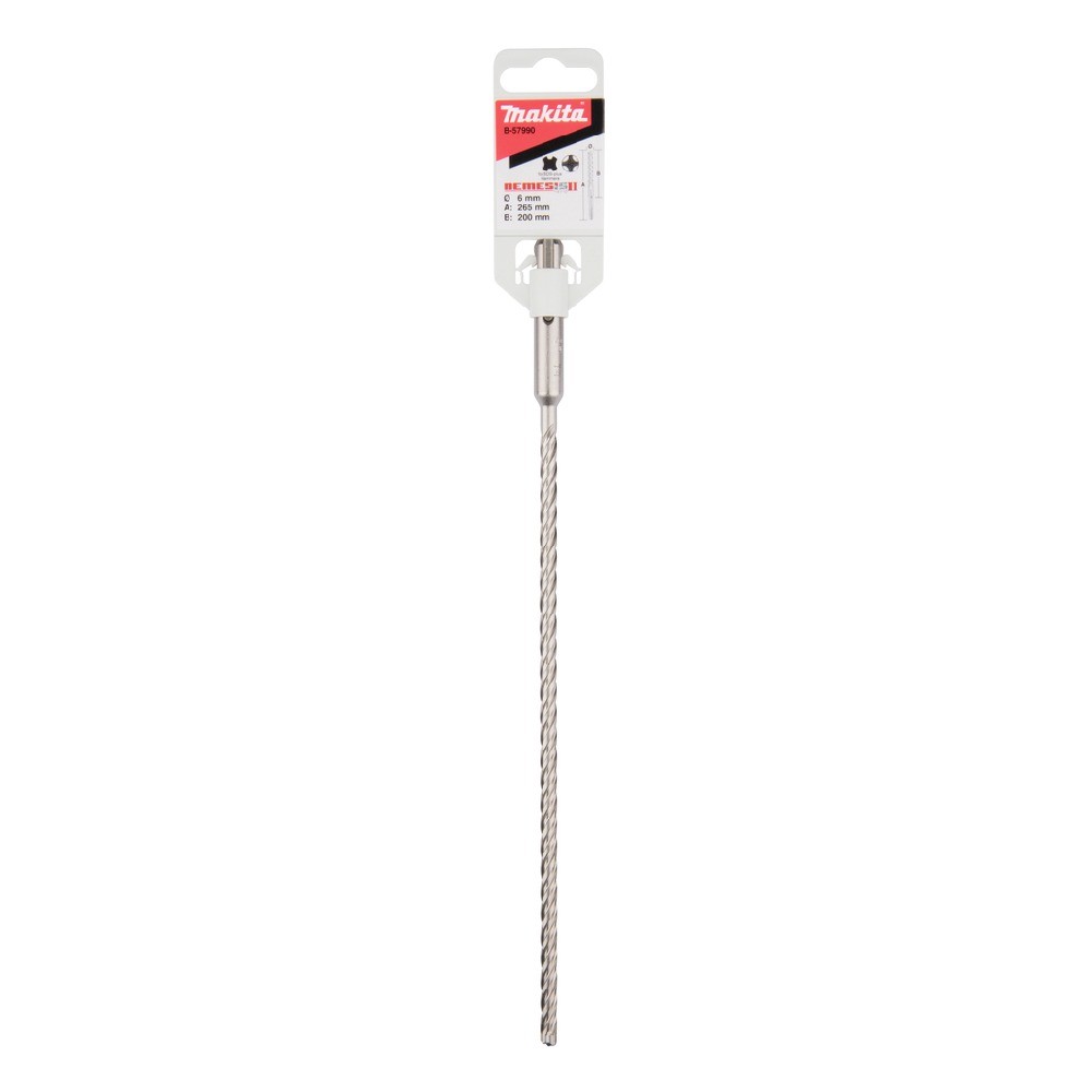 ดอกสว่าน MAKITA  B57990  SDS NemesisII 6 x 265 mm