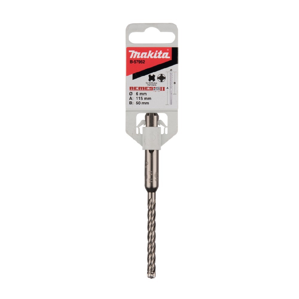ดอกสว่าน MAKITA  B57962  SDS NemesisII 6 x 115 mm