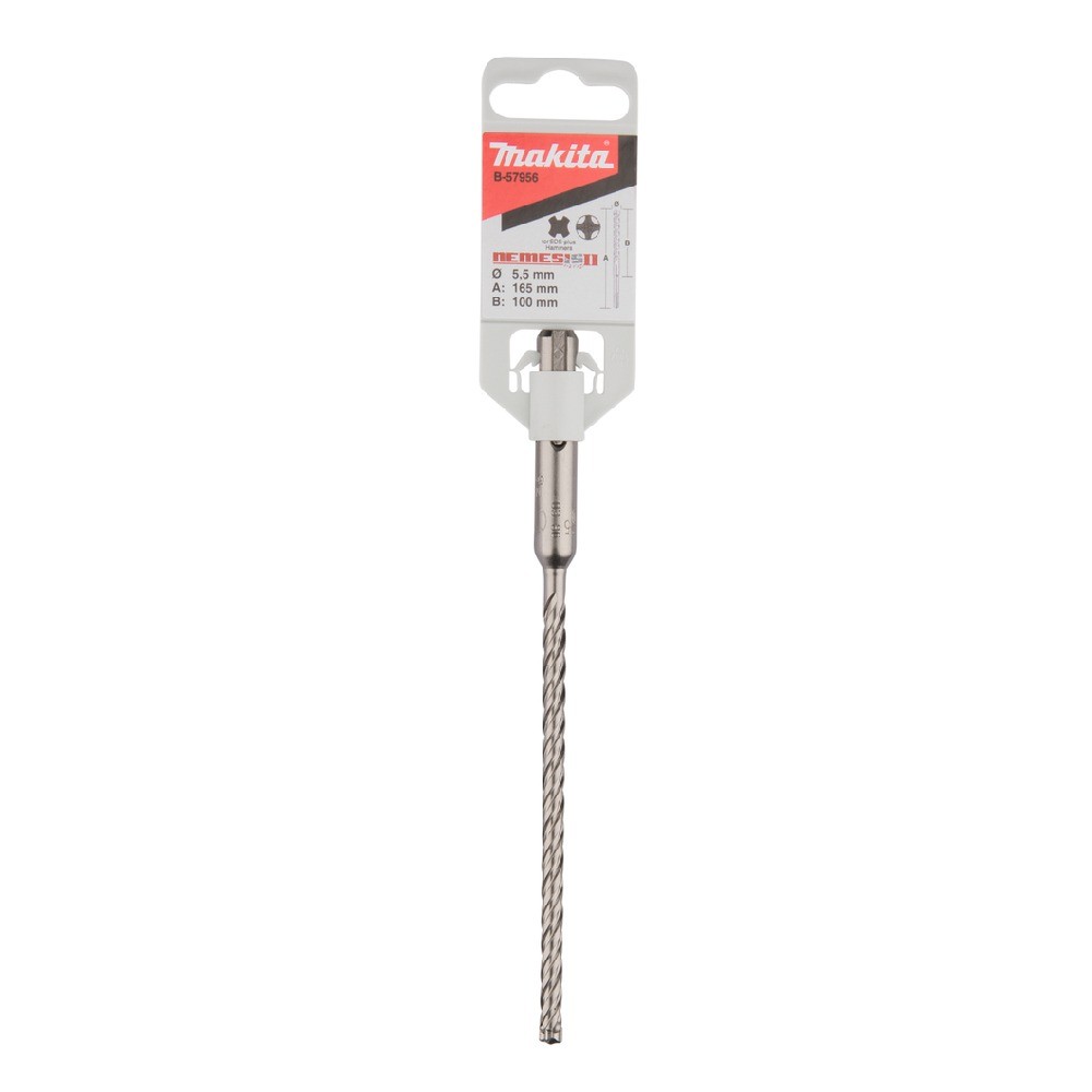 ดอกสว่าน MAKITA B57956  SDS NemesisII 55 x 165 mm