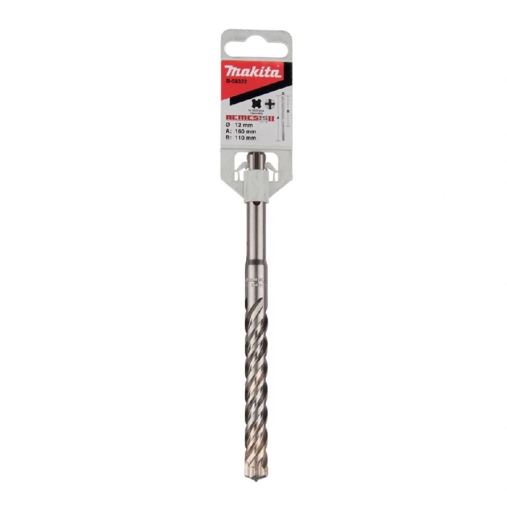 ดอกสว่าน MAKITA  B58322  SDS NemesisII 12 x 160 mm