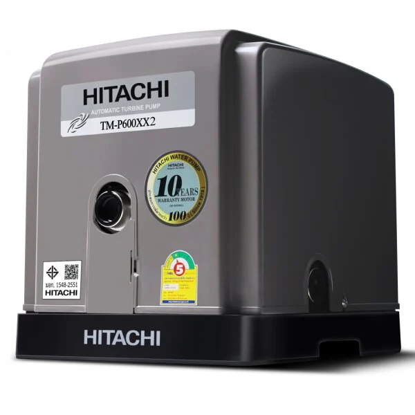 ปั๊มน้ำ HITACHI TM p600xx2 600 วัตต์