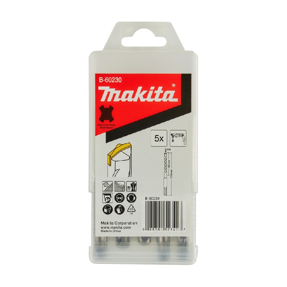 ดอกสว่าน MAKITA B60230  SDS Centering Tip 4×110 mm 5 ดอกชุด