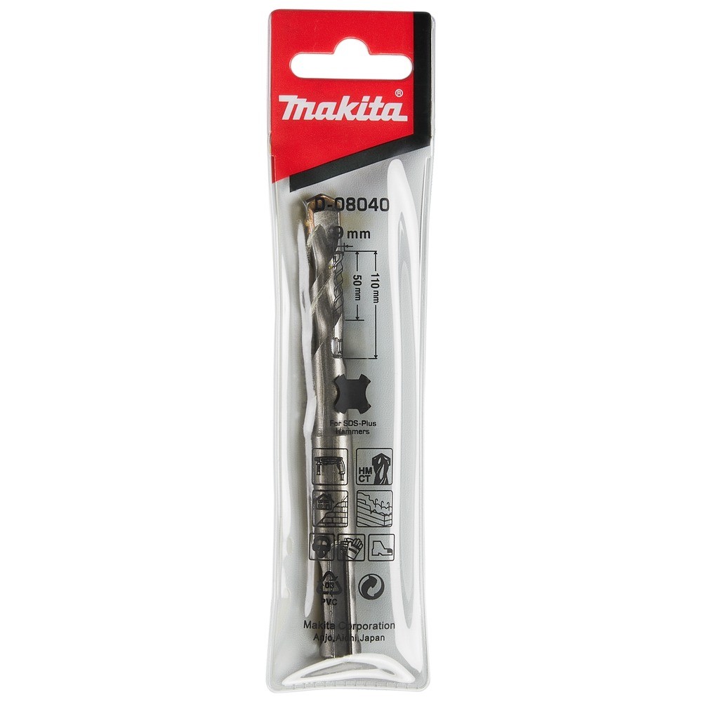 ดอกสว่าน MAKITA D08040 SDS 2Plus 9x110mm