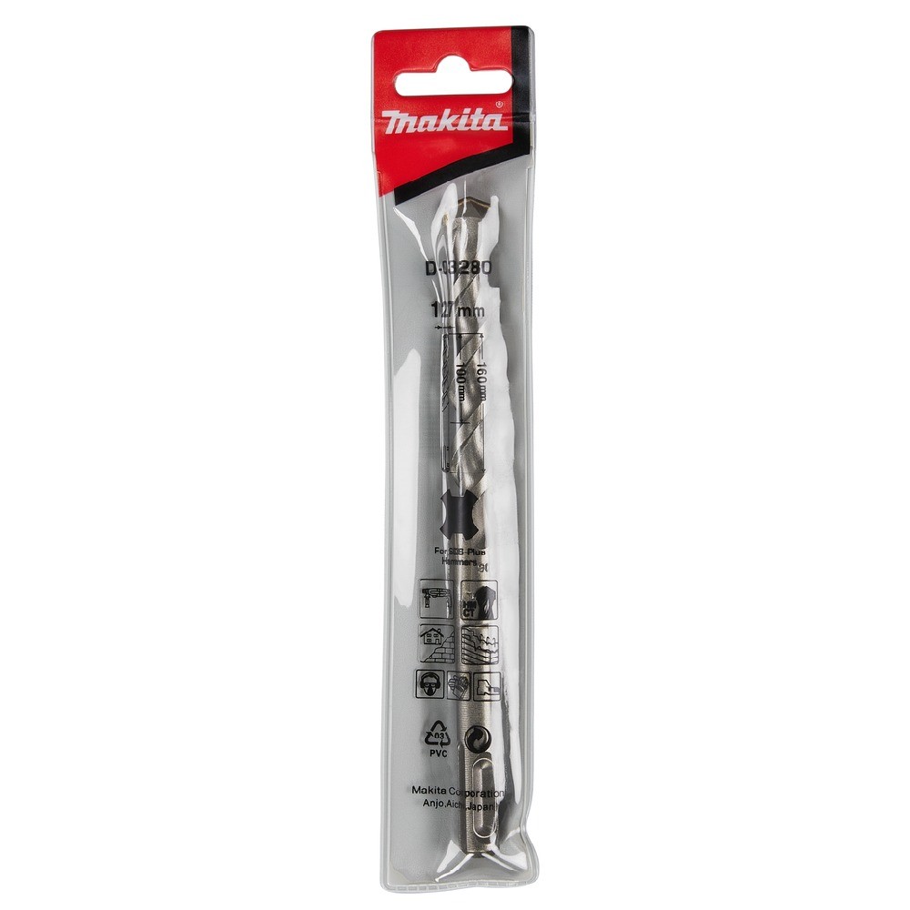 ดอกสว่าน MAKITA D03280  SDS 2Plus 127x160mm