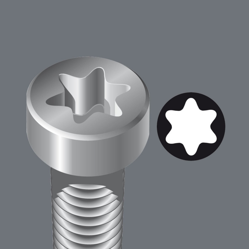 ดอกไขควงหัวดาว Wera 867 4 Z Torx Bits 05060135001 TX25 x 50 mm
