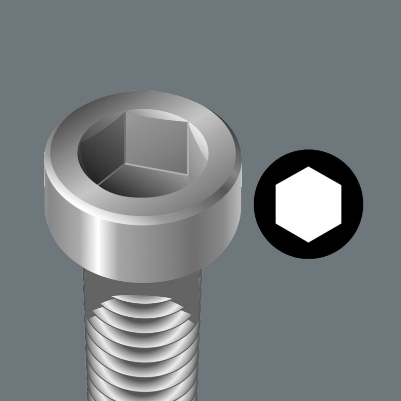 ดอกไขควงหกเหลี่ยม Wera 840 4 Z Hex Plus 05059620001 ขนาด 6 0 x 50 mm