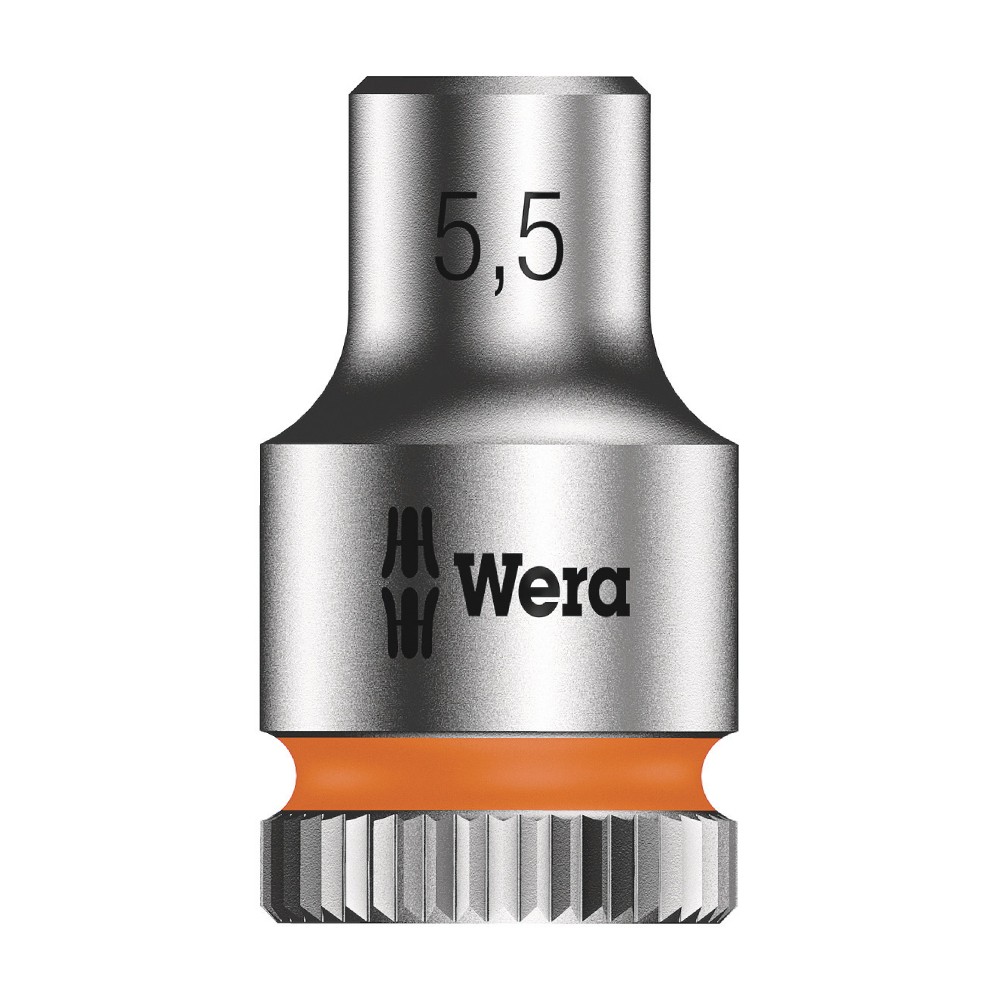 ลูกบล็อก Wera 8790 HMA Zyklop Socket 05003504001 เบอร์ 5 5 ขนาด 1 4 นิ้ว