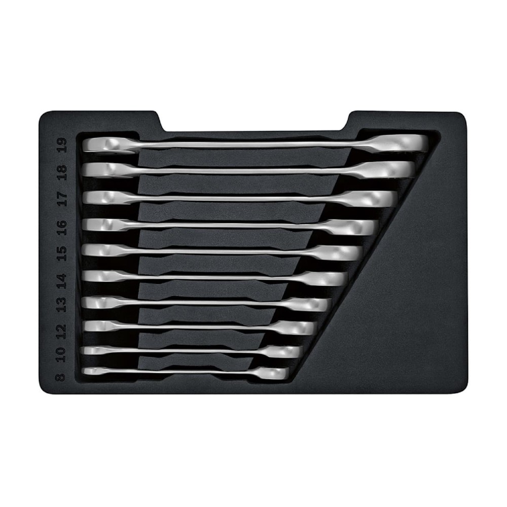 ชุดประแจแหวนข้างฟรี BOSCH 1 600 A02 AU0 ชุด 10 ชิ้น