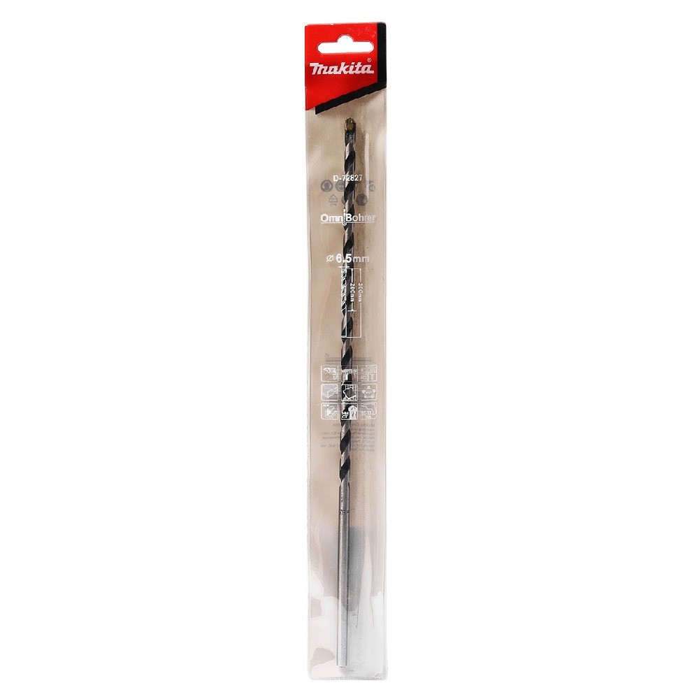 ดอกสว่าน MAKITA D72827 เจาะก้านกลมเอนกประสงค์ 65x300mm