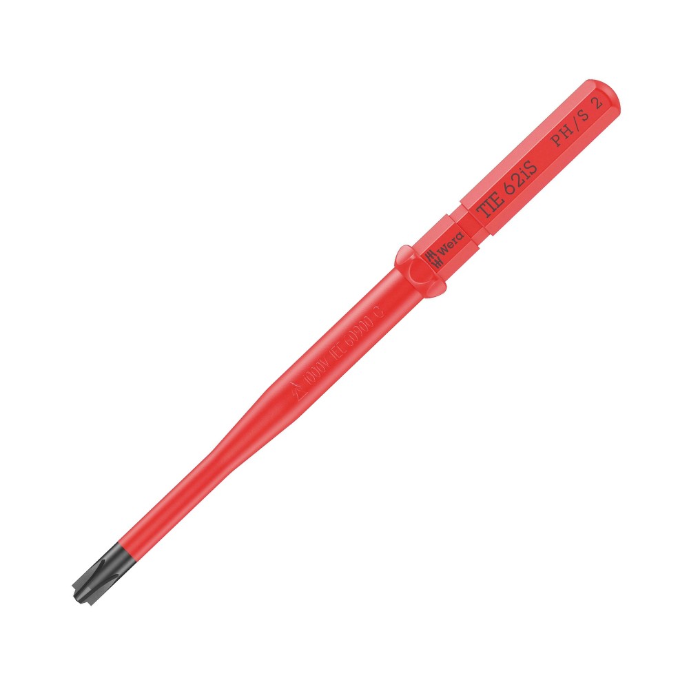 ก้านไขควง Wera Kraftform Kompakt VDE 62 iS 05006517001 PH2 x 157 mm 