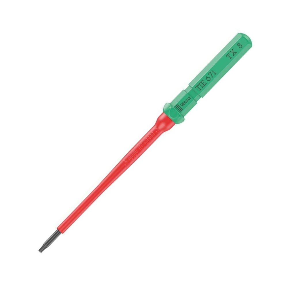 ก้านไขควง Wera Kraftform Kompakt VDE 67 i 05006532001 TX 8 x 157 mm 