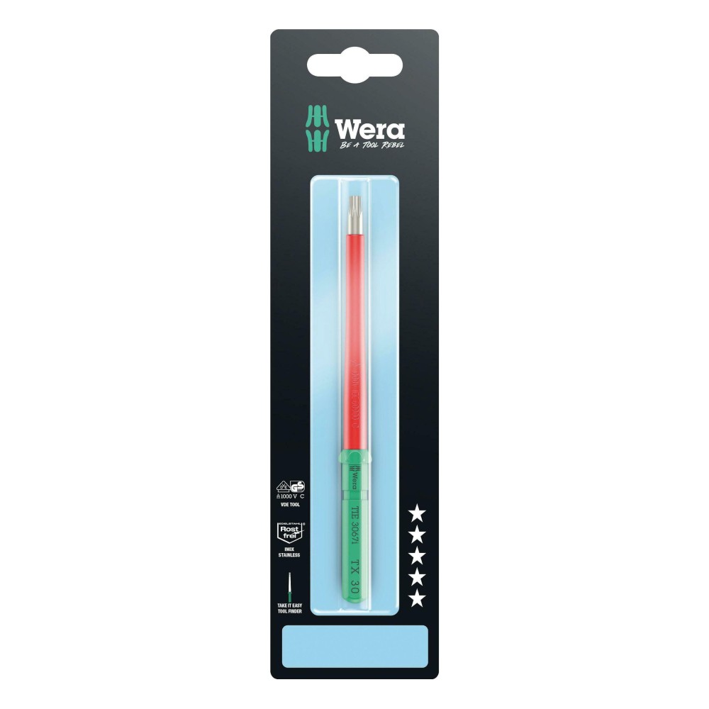 ก้านไขควง Wera Kraftform Kompakt VDE 3067 i 05006589001 TX30 x 157 mm