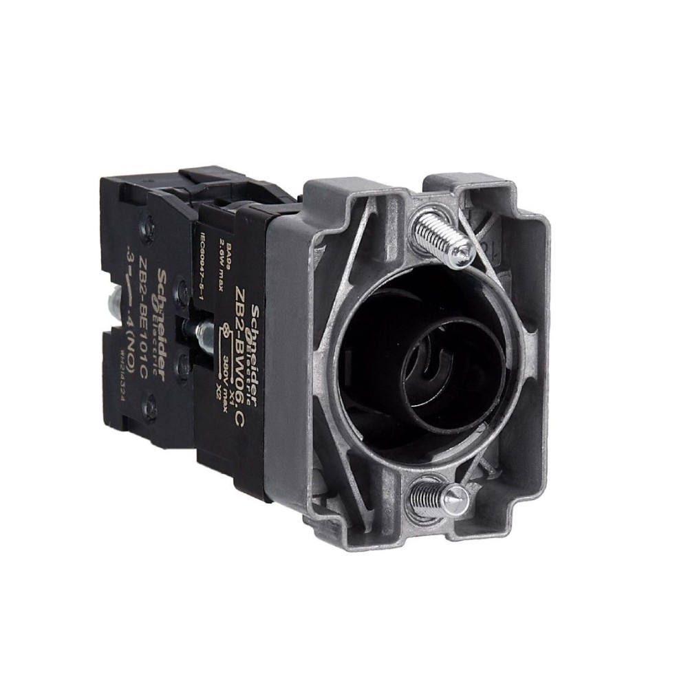 บล็อกไฟ SCHNEIDER ZB2BW061C Easy Harmony XB2 สำหรับชุดปุ่มกด แรงดัน 380V  1NO 
