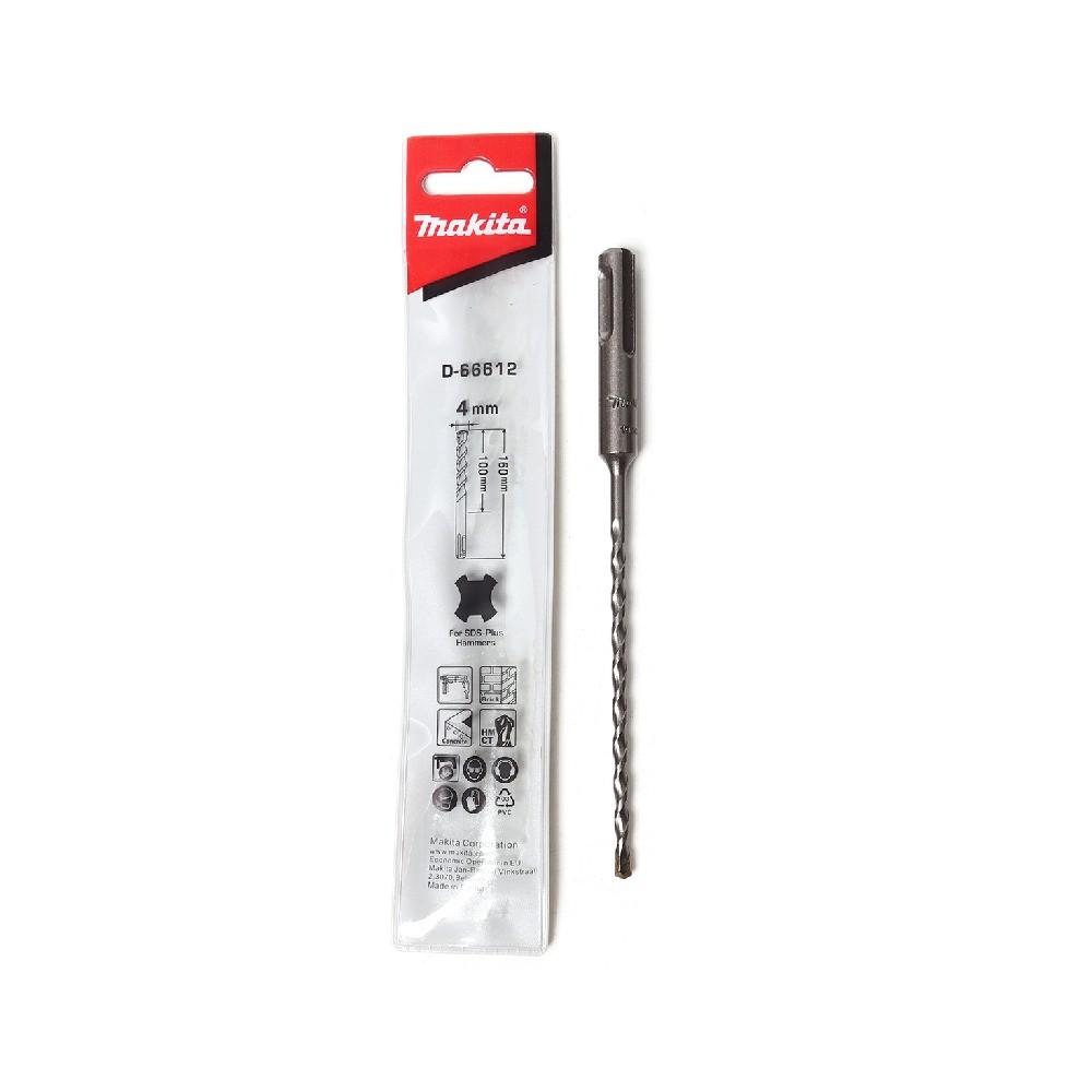 ดอกสว่านโรตารี่ MAKITA D 66612  SDS 2Plus 4x160mm