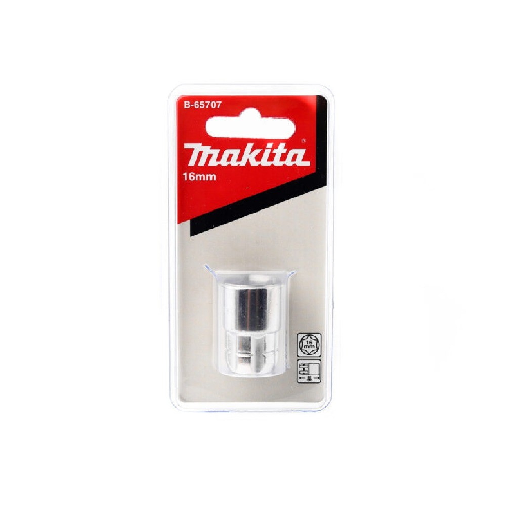 ลูกบล็อกทะลุ  MAKITA B 65707 ขนาด  16mm