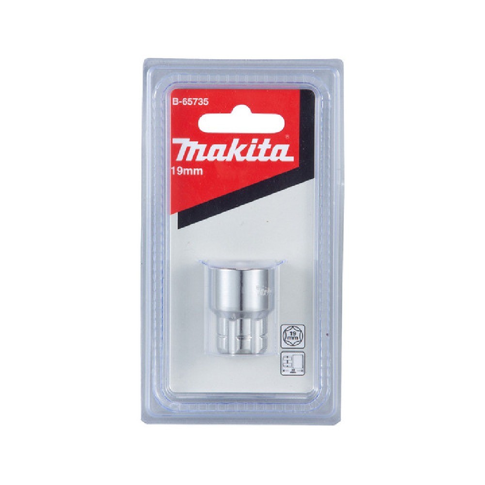 ลูกบล็อกทะลุ  MAKITA B 65735 ขนาด 19mm