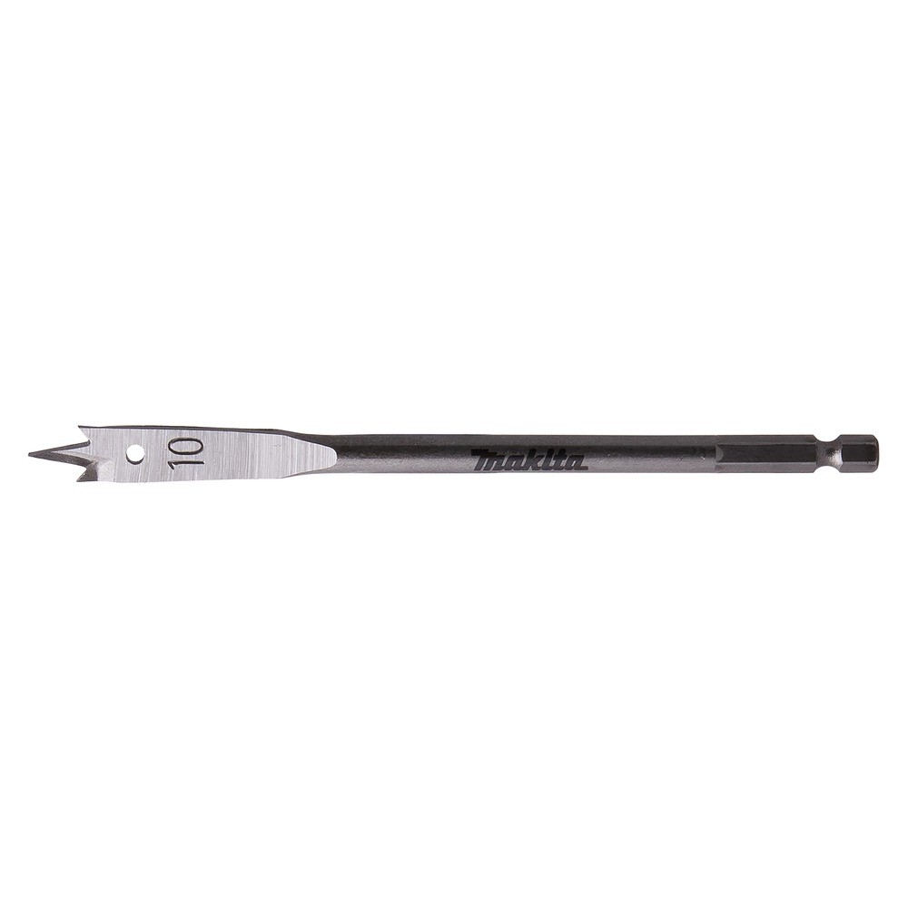 ดอกสว่านใบพาย เจาะไม้ Makita E 17186 ขนาด 10mm แกนหกเหลี่ยม Wood Flat Bit MZ