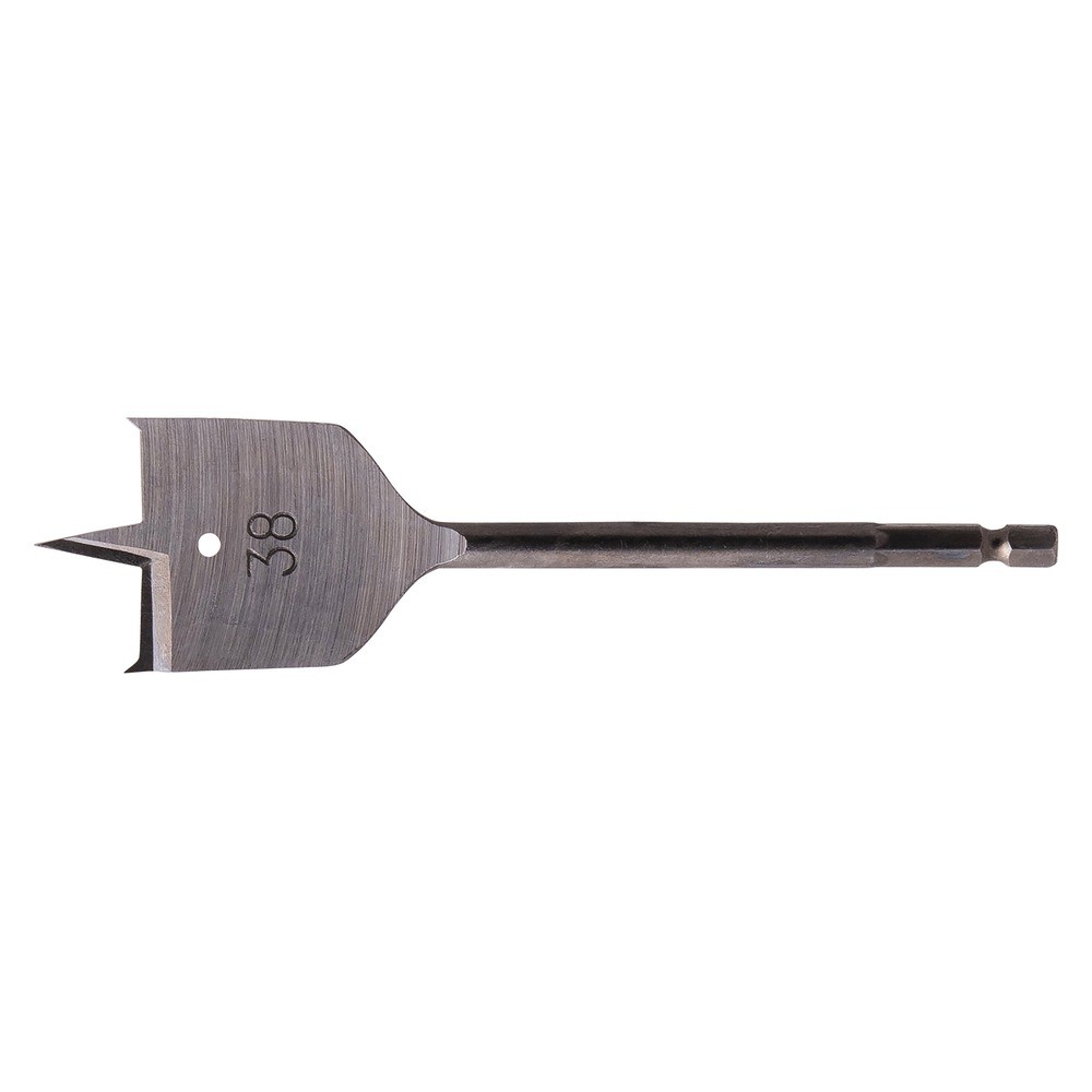 ดอกสว่านใบพาย เจาะไม้ Makita E 17354 ขนาด 38mm แกนหกเหลี่ยม Wood Flat Bit MZ