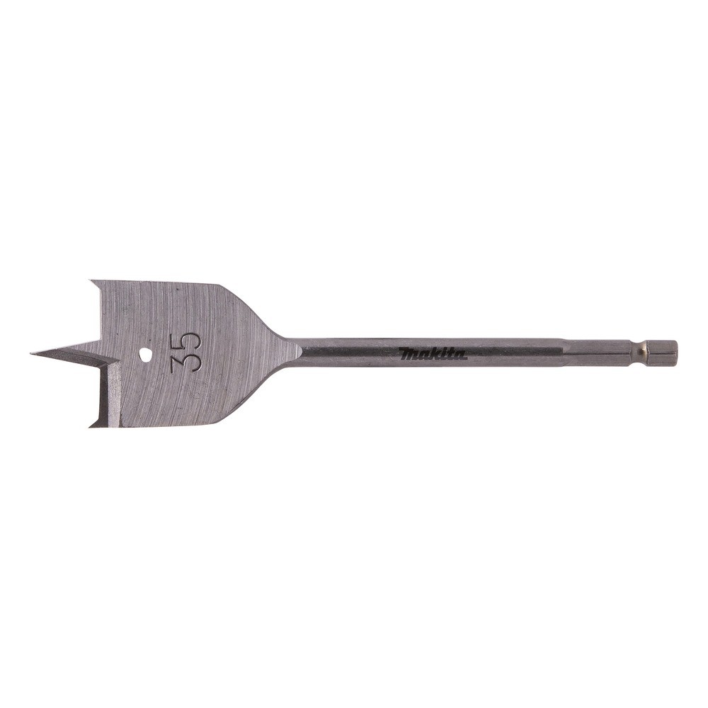 ดอกสว่านใบพาย เจาะไม้ Makita E 17332 ขนาด 35mm แกนหกเหลี่ยม Wood Flat Bit MZ