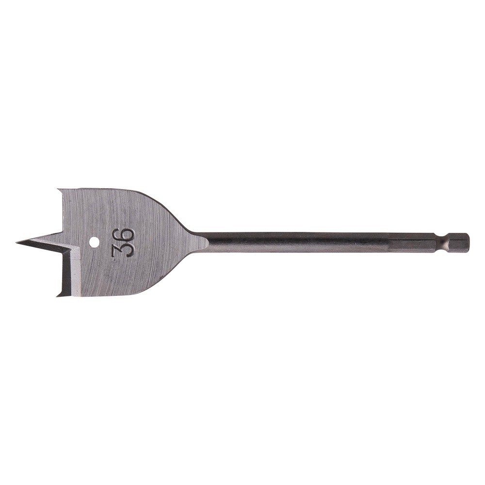 ดอกสว่านใบพาย เจาะไม้ Makita E 17348 ขนาด 36mm แกนหกเหลี่ยม Wood Flat Bit MZ