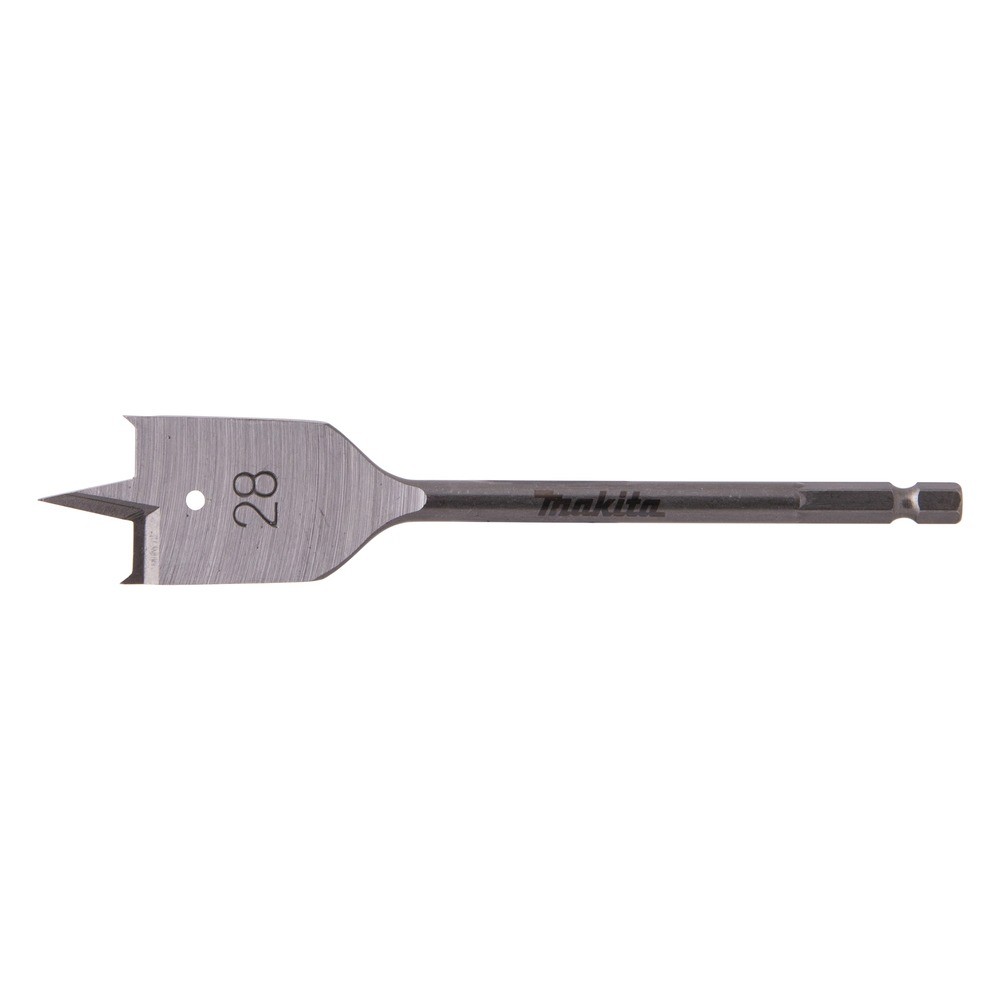 ดอกสว่านใบพาย เจาะไม้ Makita E 17304 ขนาด 28mm แกนหกเหลี่ยม Wood Flat Bit MZ