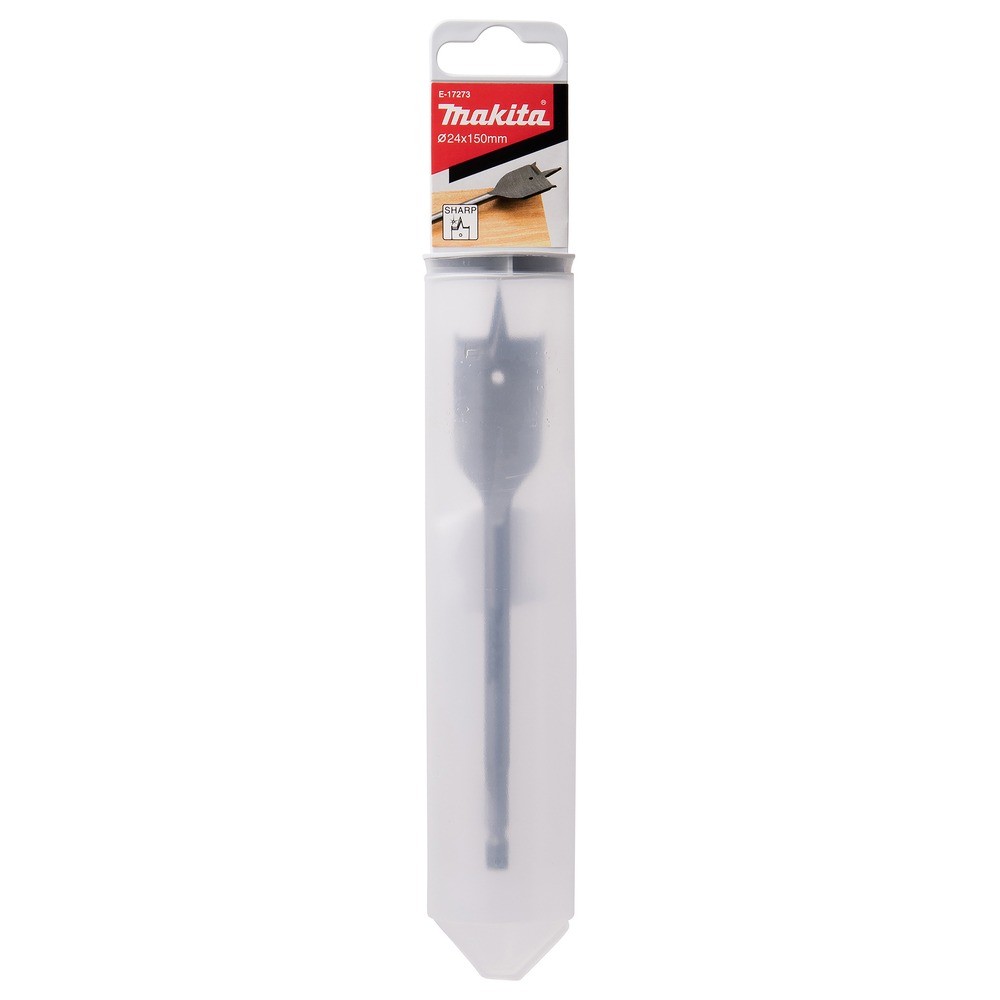 ดอกสว่านใบพาย เจาะไม้ Makita E 17273 ขนาด 24mm แกนหกเหลี่ยม Wood Flat Bit MZ