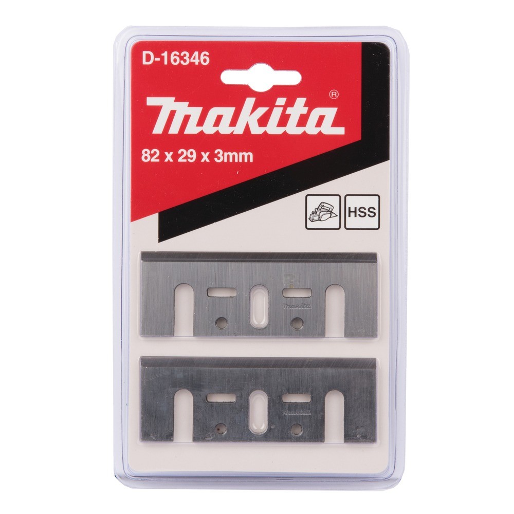 ใบมีดกบไฟฟ้า Makita D 16346 HSS 82mm สำหรับรุ่น 1100