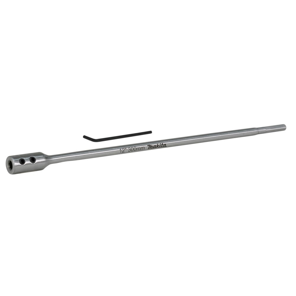 ก้านต่อดอกสว่านใบพาย Makita D 77213 ยาว 300mm แกนหกเหลี่ยม Extension Bar For Flat Bit