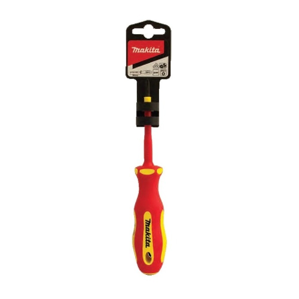 ไขควงหุ้มฉนวนกันไฟ Makita B 66123 PH1 ขนาด 80 มม  มาตรฐาน VDE