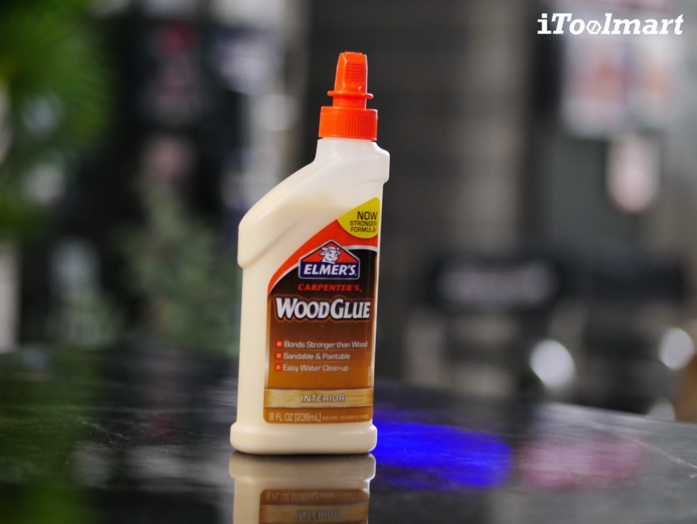 กาวลาเท็กซ์ สำหรับติดไม้ Elmer's E7010 Carpenter Wood Glue ขนาด 8 Oz (236 ml.)