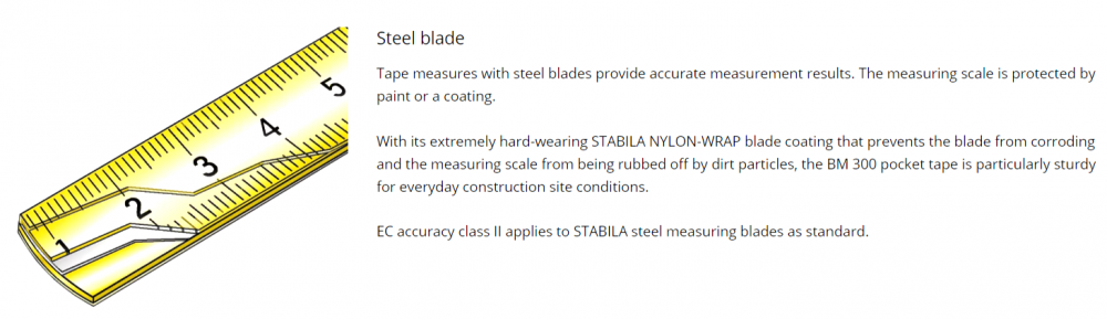 ตลับเมตร Stabila STABILA LBM 2000 ขนาด 20 เมตร steel blade 19658