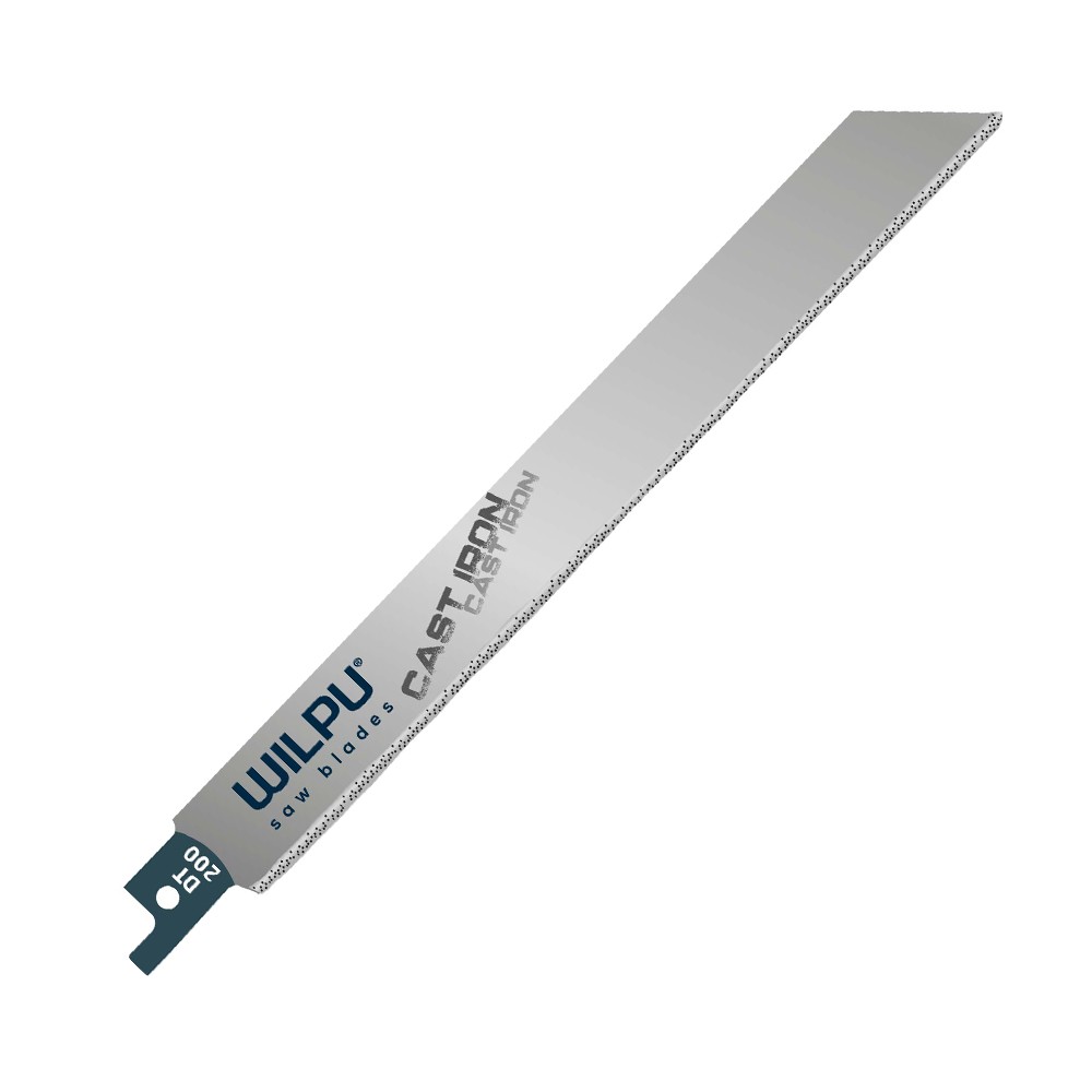 ใบเลื่อยชักตัดเหล็ก WILPU DT/200 Diamond CAST IRON Reciprocating Saw Blades Special Applications