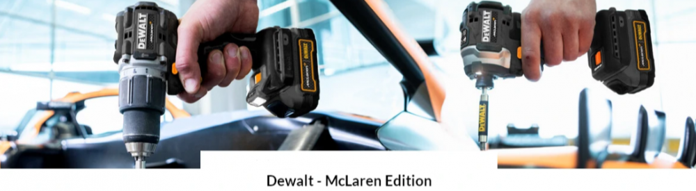  ชุดสว่านกระแทกและไขควงกระแทกไร้สาย Dewalt McLaren DCK200ME2GT-QW Limited edition 20V.