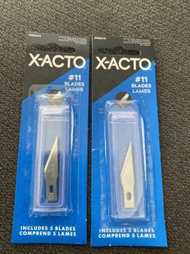 ใบมีดแกะสลัก X-ACTO XWA211E Basic light duty blades No.11