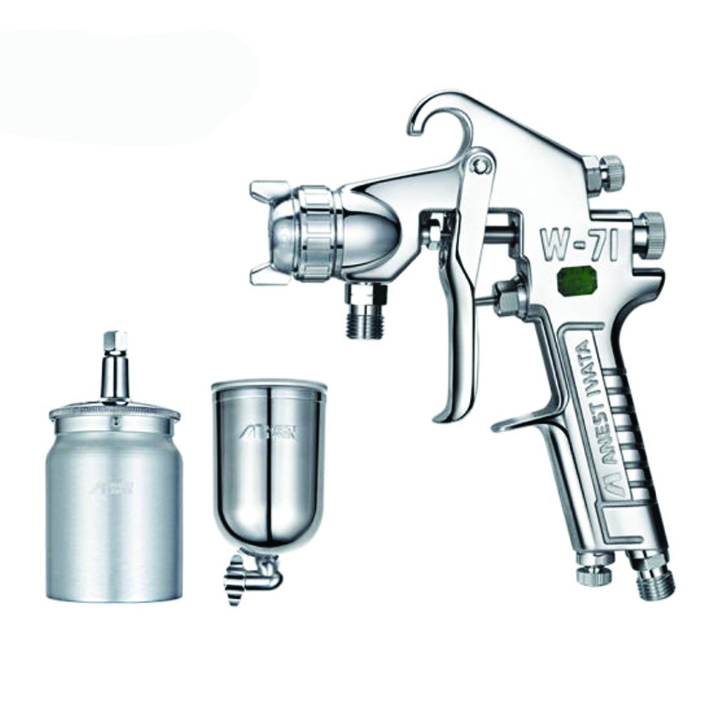 ANEST IWATA W-71 Small Spray Gun Gravity Feed (Not including paint cans)