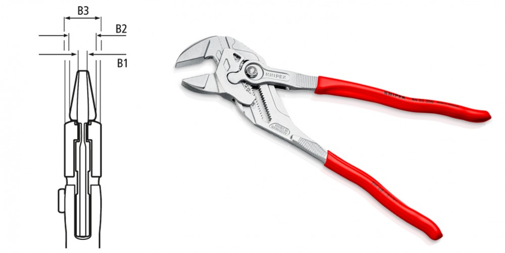 คีมคอม้า KNIPEX 86 03 300 ขนาด 300 มม.