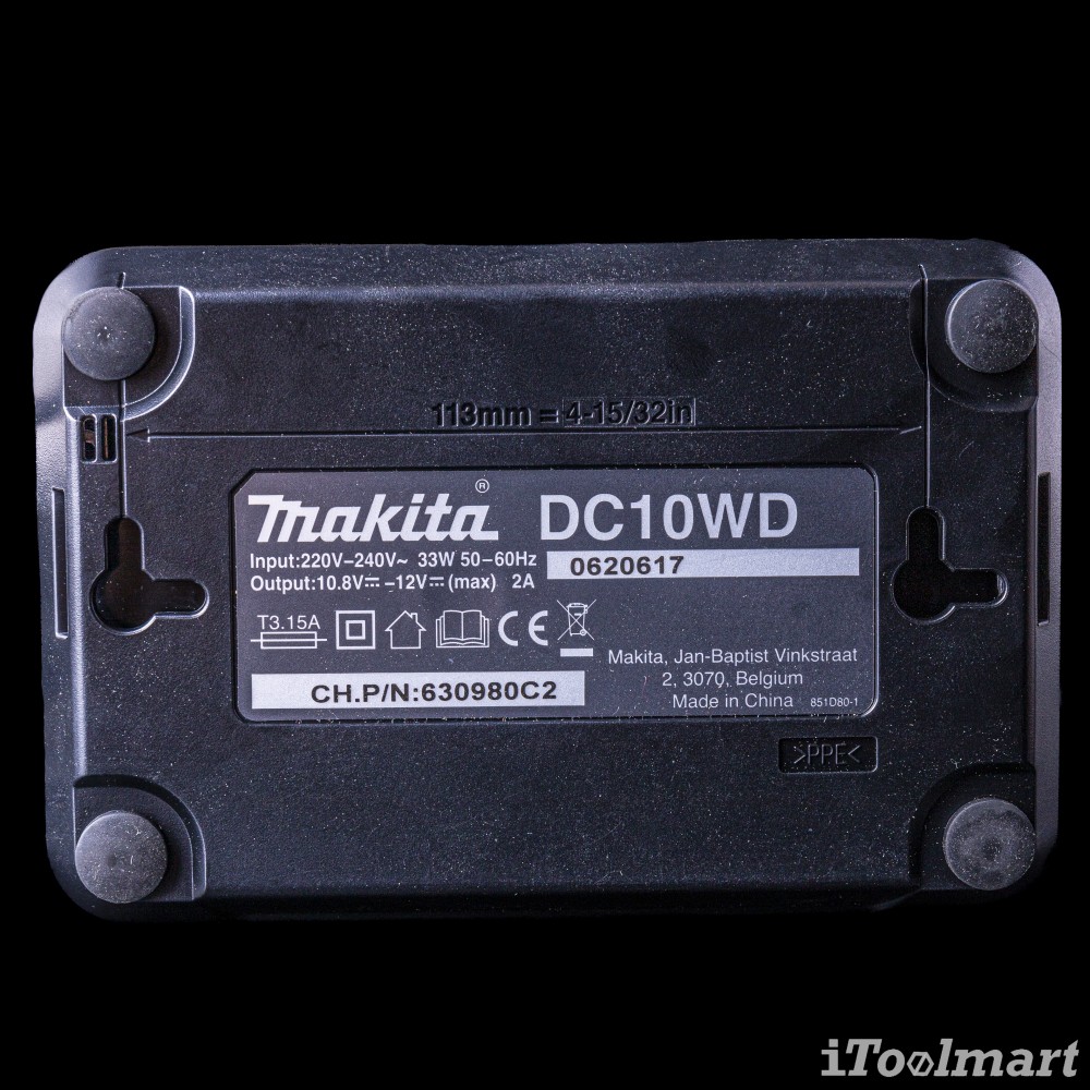 แท่นชาร์จแบตเตอรรี่ MAKITA Li-ion DC10WD .ใช้กับ 12V.