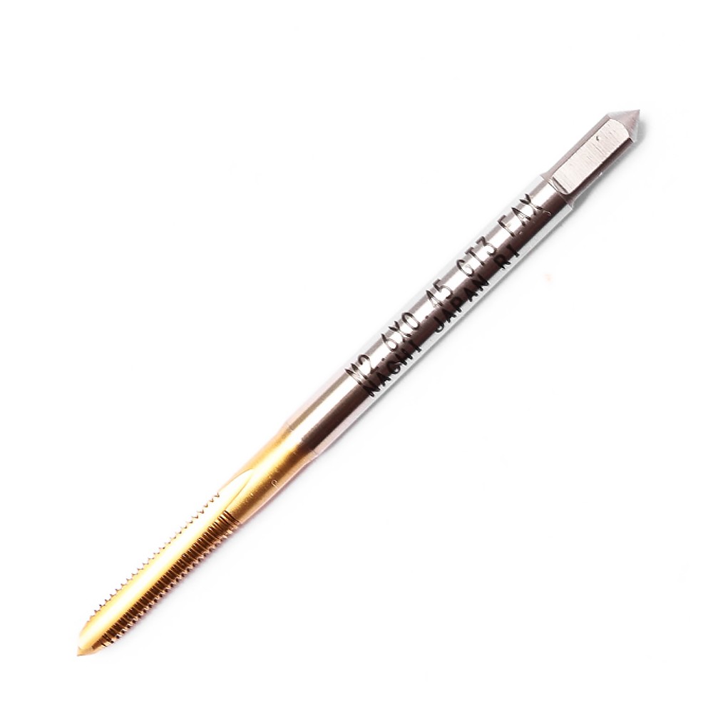      ดอกต๊าปร่องตรงสีทอง  NACHI L7908P G Hand Taps 