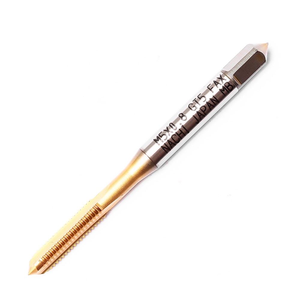    ดอกต๊าปร่องตรงสีทอง  NACHI L7908P G Hand Taps 