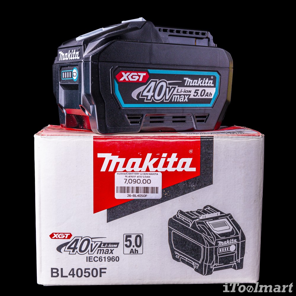 แบตเตอรี่ Battery Li-ion Makita  BL4050F 40V 5.0Ah