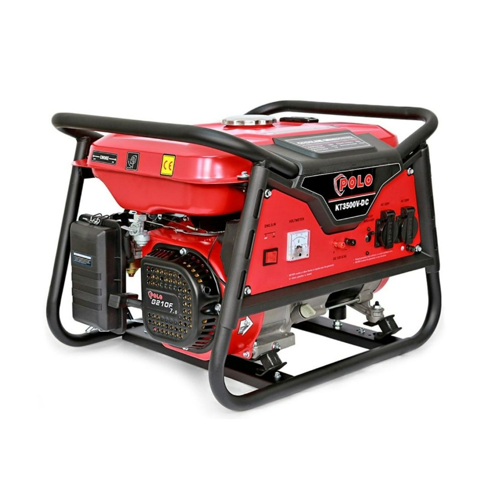 เครื่องปั่นไฟ เบนซิน POLO KT3500V-DC กำลังไฟ 2.8 kW, เครื่องยนต์ 7 แรงม้า