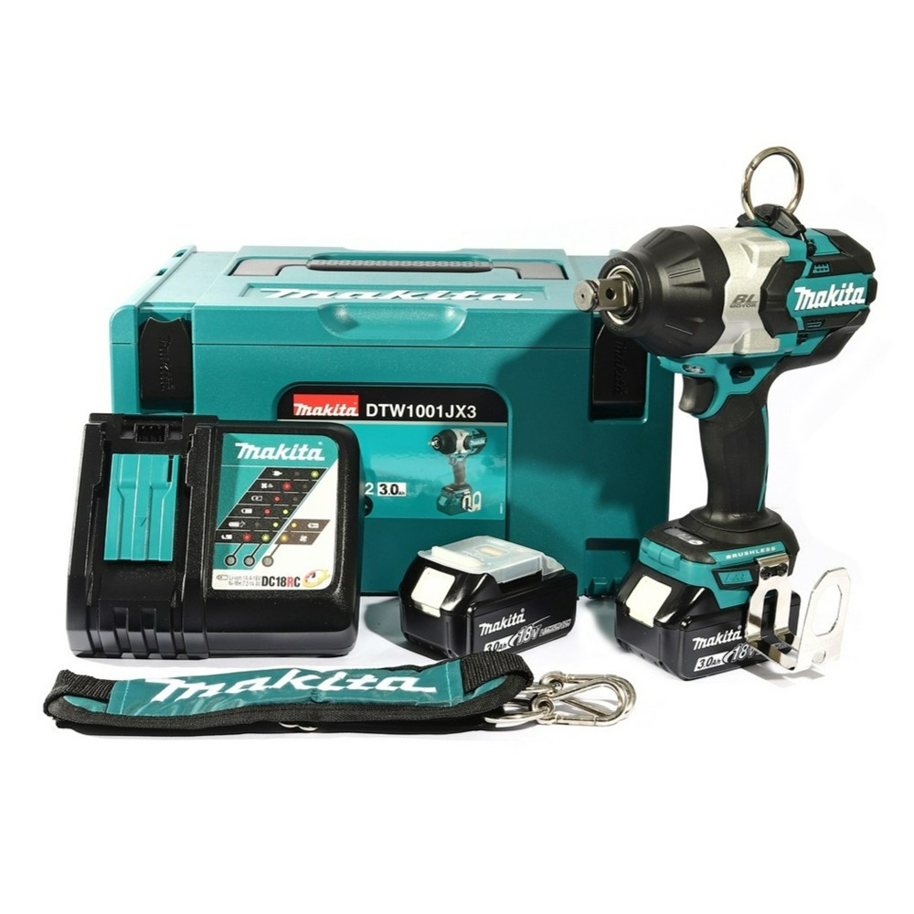 MAKITA DTW1001JX3 Cordless Brushless Impact Wrench