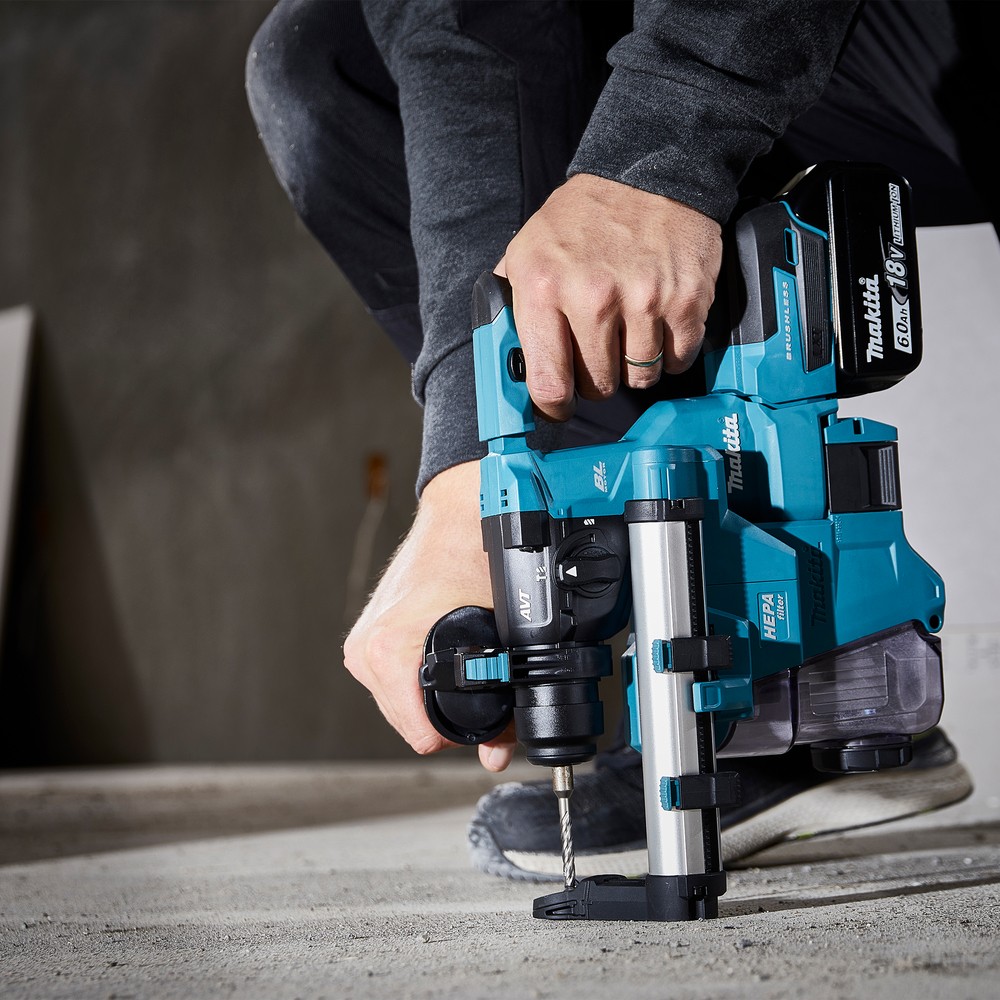 ชุดระบบดูดฝุ่น MAKITA DX16 Dust Extraction System สำหรับสว่านโรตารี่ HG010G, DHR183