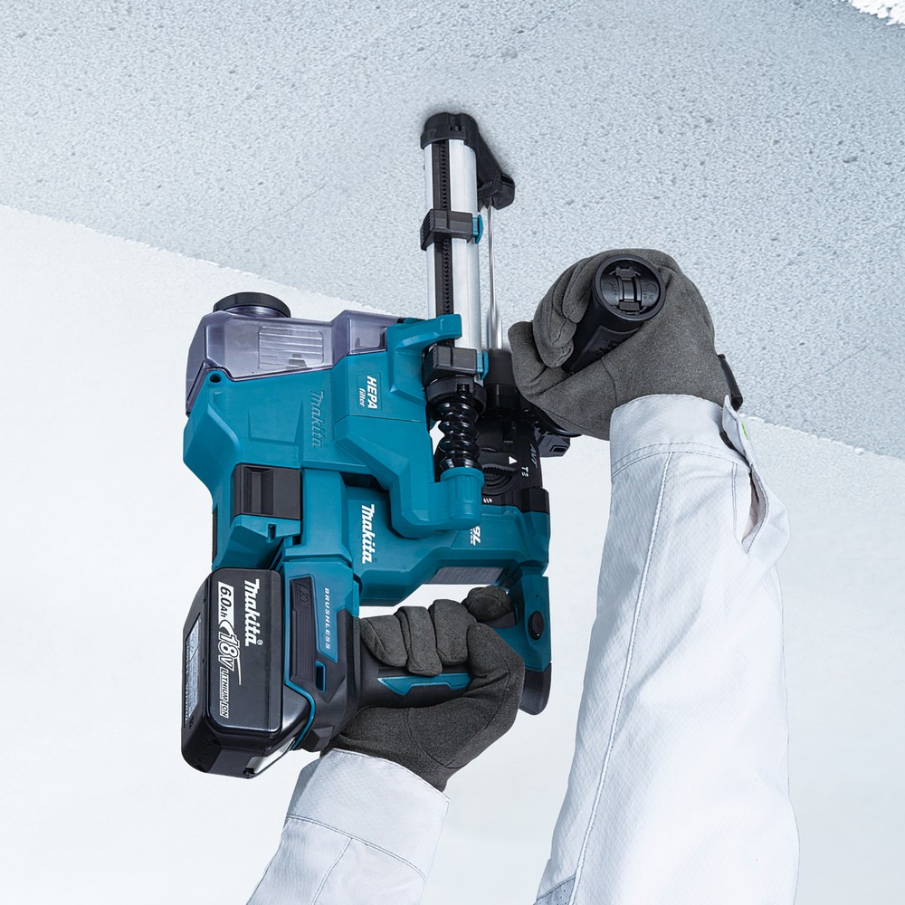 ชุดระบบดูดฝุ่น MAKITA DX16 Dust Extraction System สำหรับสว่านโรตารี่ HG010G, DHR183