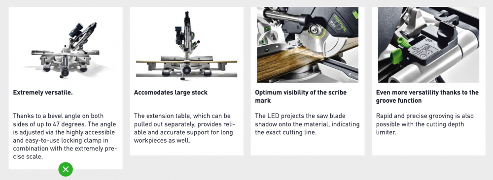 แท่นตัดองศา FESTOOL 576848 Cordless sliding compound miter saw KAPEX KSC 60 EB-Basic