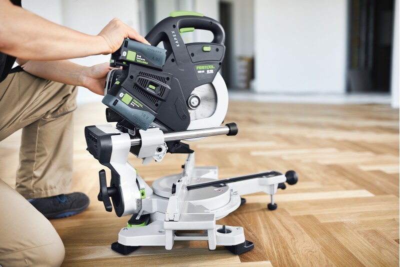 แท่นตัดองศา FESTOOL 576848 Cordless sliding compound miter saw KAPEX KSC 60 EB-Basic