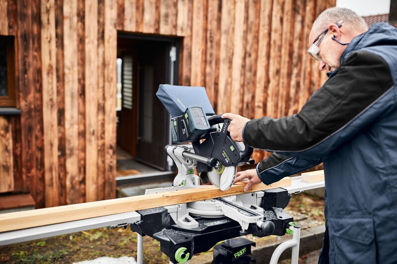 แท่นตัดองศา FESTOOL 576848 Cordless sliding compound miter saw KAPEX KSC 60 EB-Basic