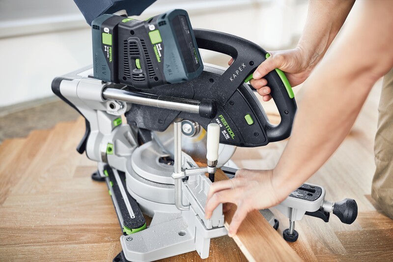 แท่นตัดองศา FESTOOL 576848 Cordless sliding compound miter saw KAPEX KSC 60 EB-Basic