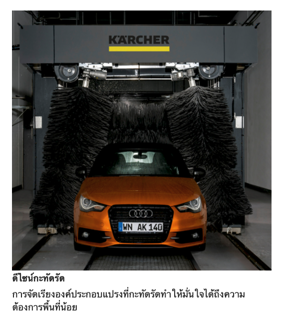 เครื่องล้างรถอัตโนมัติ Karcher CW 1 Klean!Fit 1.534-300.2